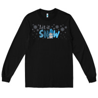 Black winter let it snow Long Sleeve Tee - JahusDesignShop
