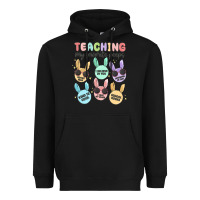 Black teahing my favorite peeps Heavyweight Hoodie - MaliasSmallBusiness
