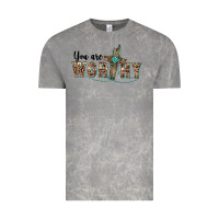 Cloud Rock you are worthy cross Vintage Tee - BarkalooDesign