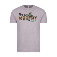 Vintage Zinc you are worthy cross Vintage Tee - BarkalooDesign