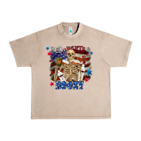 Red White Boozy 4th Of July Urban Heavy Tee | Teevron