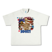 Pistachio Red white boozy 4th of july Urban Heavy Tee - CowGirlArtShop