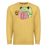 Antique Gold dont bug me or ı will eat you Premium Sweatshirt - MaliasSmallBusiness