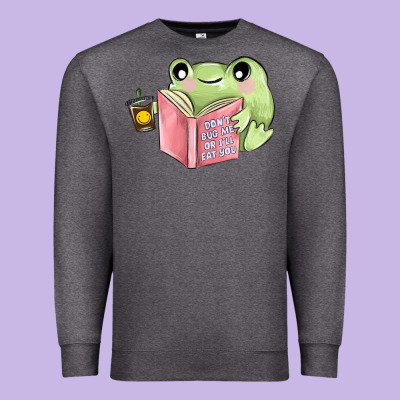 Dont Bug Me Or ı Will Eat You Premium Sweatshirt Designed By Maliassmallbusiness