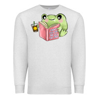 Oatmeal Heather dont bug me or ı will eat you Premium Sweatshirt - MaliasSmallBusiness