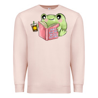 Pale Pink dont bug me or ı will eat you Premium Sweatshirt - MaliasSmallBusiness