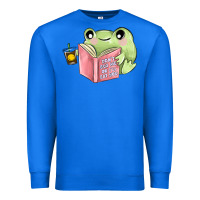 True Royal dont bug me or ı will eat you Premium Sweatshirt - MaliasSmallBusiness