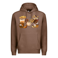 Chestnut Bakery Coffee Cups With Cookie Bbs Premium Hoodie - BundleAndBundleShop