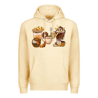 Pina Colada Bakery Coffee Cups With Cookie Bbs Premium Hoodie - BundleAndBundleShop