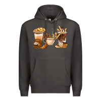 Smoke Bakery Coffee Cups With Cookie Bbs Premium Hoodie - BundleAndBundleShop