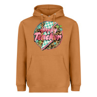 Meerkat happy teacher lighting bolt Heavyweight Hoodie - MaliasSmallBusiness