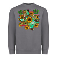 Storm texas map Heavyweight Sweatshirt - Zillion Design Studio