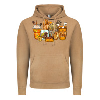 Vintage Camel cocker spaniel coffee cups Vintage Hoodie - Zillion Design Studio