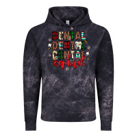 Cloud Black Christmas dental squad Vintage Hoodie - JahusDesignShop