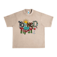 French Oak tanned and tipsy Urban Heavy Tee - SublimationCraftShop