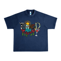 Navy tanned and tipsy Urban Heavy Tee - SublimationCraftShop