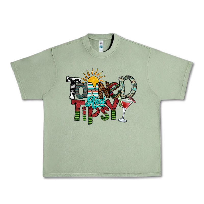 Tanned And Tipsy Urban Heavy Tee by SublimationCraftShop | Teevron