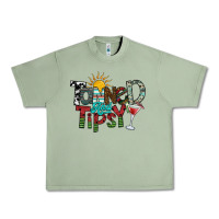 Oil Green tanned and tipsy Urban Heavy Tee - SublimationCraftShop