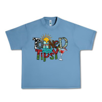 Pebble Blue tanned and tipsy Urban Heavy Tee - SublimationCraftShop