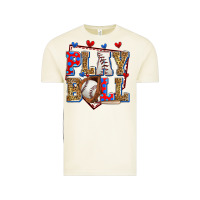 Vintage Arctic play ball baseball Vintage Tee - Zillion Design Studio