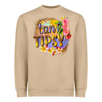 Mushroom tan tipsy summer Heavyweight Sweatshirt - texasbilliewilder