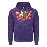 Cloud Purple Chihuahua coffee cups Vintage Hoodie - Zillion Design Studio