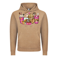 Vintage Coffee Chihuahua coffee cups Vintage Hoodie - Zillion Design Studio