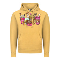 Vintage Mustard Chihuahua coffee cups Vintage Hoodie - Zillion Design Studio