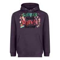 Plum santa's favorite dance teacher Heavyweight Hoodie - MaliasSmallBusiness