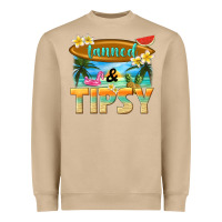 Mushroom tanned and tipsy Heavyweight Sweatshirt - texasbilliewilder