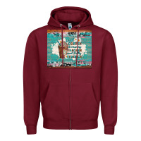 Burgundy iced coffee because my sarcasm need to stay hydrated Zipper Hoodie - Artiststas