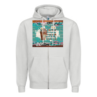 Dove Grey iced coffee because my sarcasm need to stay hydrated Zipper Hoodie - Artiststas