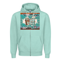 Seafoam iced coffee because my sarcasm need to stay hydrated Zipper Hoodie - Artiststas