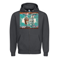 Smoke iced coffee because my sarcasm need to stay hydrated Zipper Hoodie - Artiststas