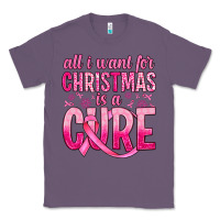 Lavender all i want for christmas is a cure Classic Tee - JahusDesignShop