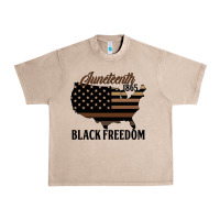 French Oak juneteenth 1865 black freedom Urban Heavy Tee - HRA Design Shop