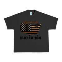 Pigment Black juneteenth 1865 black freedom Urban Heavy Tee - HRA Design Shop