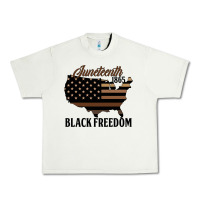 Pistachio juneteenth 1865 black freedom Urban Heavy Tee - HRA Design Shop