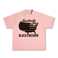 Salmon juneteenth 1865 black freedom Urban Heavy Tee - HRA Design Shop