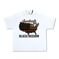 White juneteenth 1865 black freedom Urban Heavy Tee - HRA Design Shop