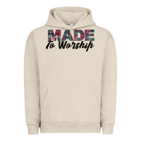 Pigment French Oak Made to Worship Urban Hoodie - Bettercallsaul