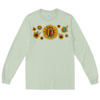 Matcha sunflower lady of guadalupe Long Sleeve Tee - JahusDesignShop