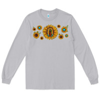 Moon Dust sunflower lady of guadalupe Long Sleeve Tee - JahusDesignShop