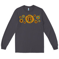 Smoke sunflower lady of guadalupe Long Sleeve Tee - JahusDesignShop
