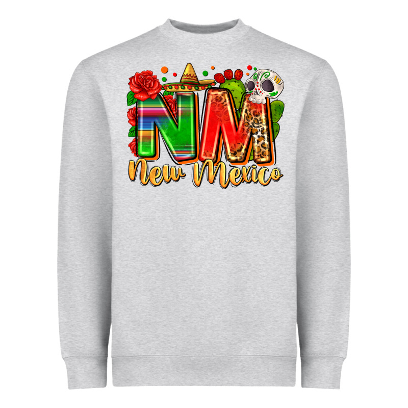 New Mexico Heavyweight Sweatshirt by Zillion Design Studio | Teevron