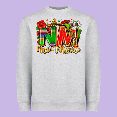 New Mexico Heavyweight Sweatshirt Designed By Zillion Design Studio