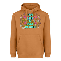 Meerkat live life in full bloom Heavyweight Hoodie - MaliasSmallBusiness