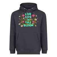 Smoke live life in full bloom Heavyweight Hoodie - MaliasSmallBusiness