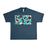 Midnight Navy cowhide glitter  cup Urban Heavy Tee - BarkalooDesign