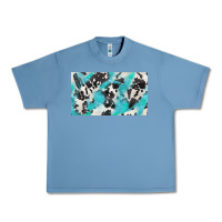 Pebble Blue cowhide glitter  cup Urban Heavy Tee - BarkalooDesign